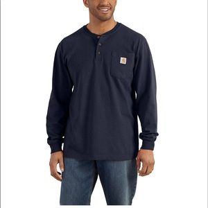 Carhartt Loose fit Heavyweight Long-sleeve Pocket T-shirt